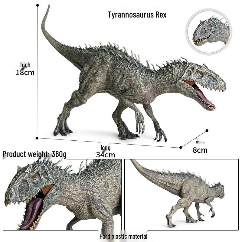 Children’s Jurassic Movie Tyrannosaurus Rex Model - Large Dinosaur Toy