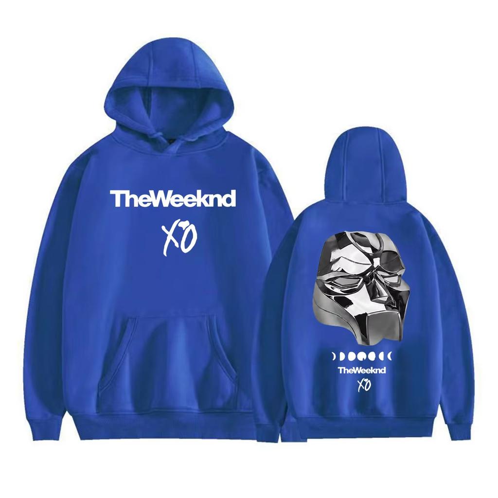 2026 Hot Sale The Weeknd XO AHTD Tour Mask Merch Hoodies Men Women Fashion Vintage Soft Cotton Sweatshirt Trendy Streetwear for Daily Looks