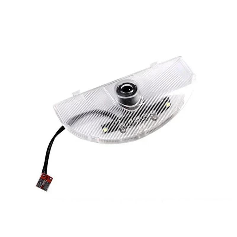 2Pcs LED Car Door Courtesy Lamp For Mitsubishi Pajero v87 v93 v97 V80 Auto Entry LED Interior Light Projector Accessories
