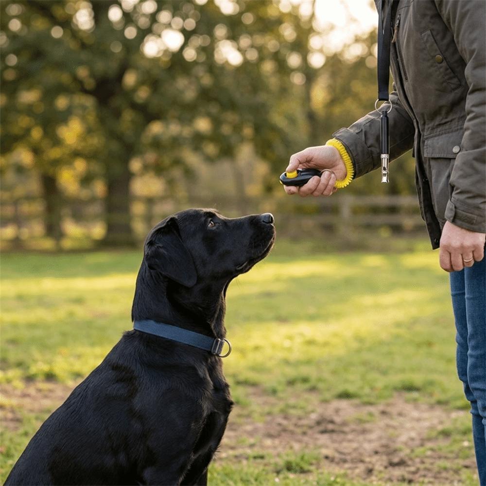 3pcs Loud Pet Training Clicker Metal Pet Behavior Trainer Dog Training Tool Daily Guidance