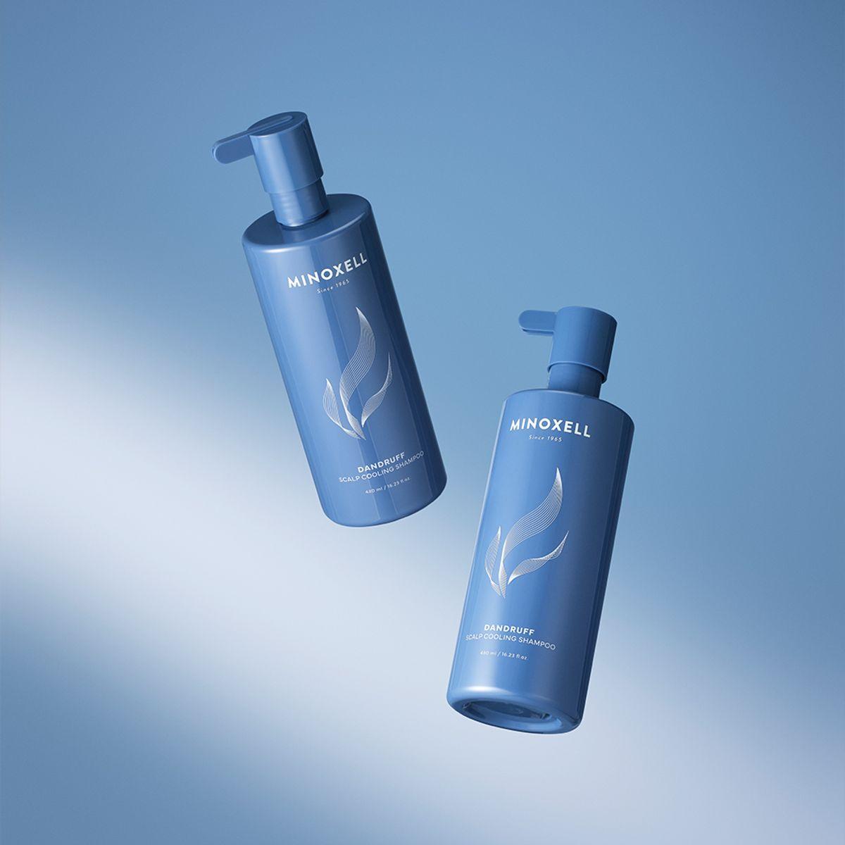 Dandruff Scalp Cooling Shampoo 480ml 2 bottles