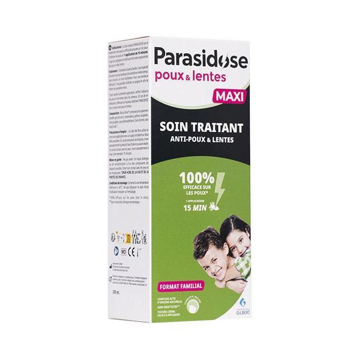 Parasidose Soin Traitant Poux &amp; Lentes 200ml