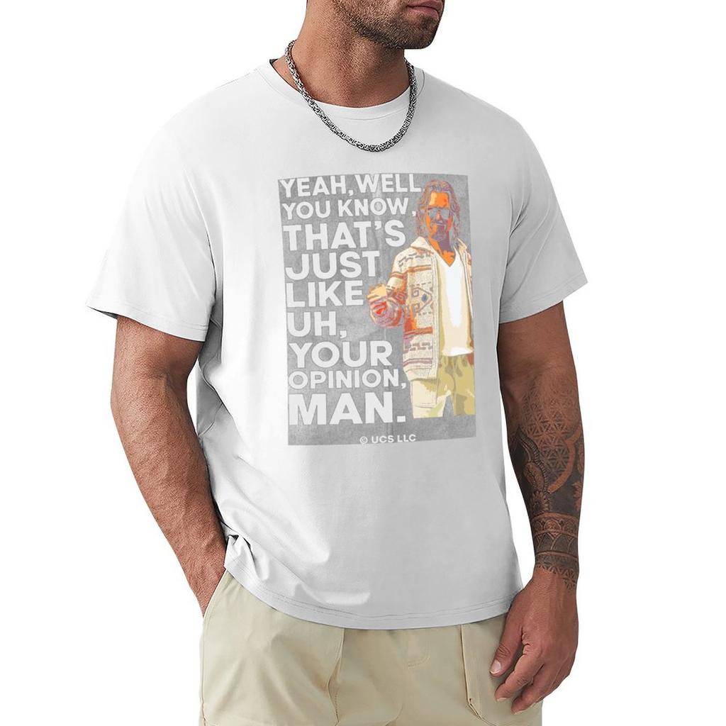 The Big Lebowski vintage TShirt boys whites custom shirt Tshirts man anime shirts men