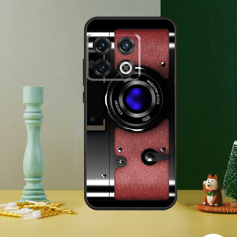 Vintage Retro Camera Case For OnePlus Nord CE 2 3 4 Lite N20 N30 9 10 Pro 8T 9RT 10T 10R 12 11 12R 13 13R Cover