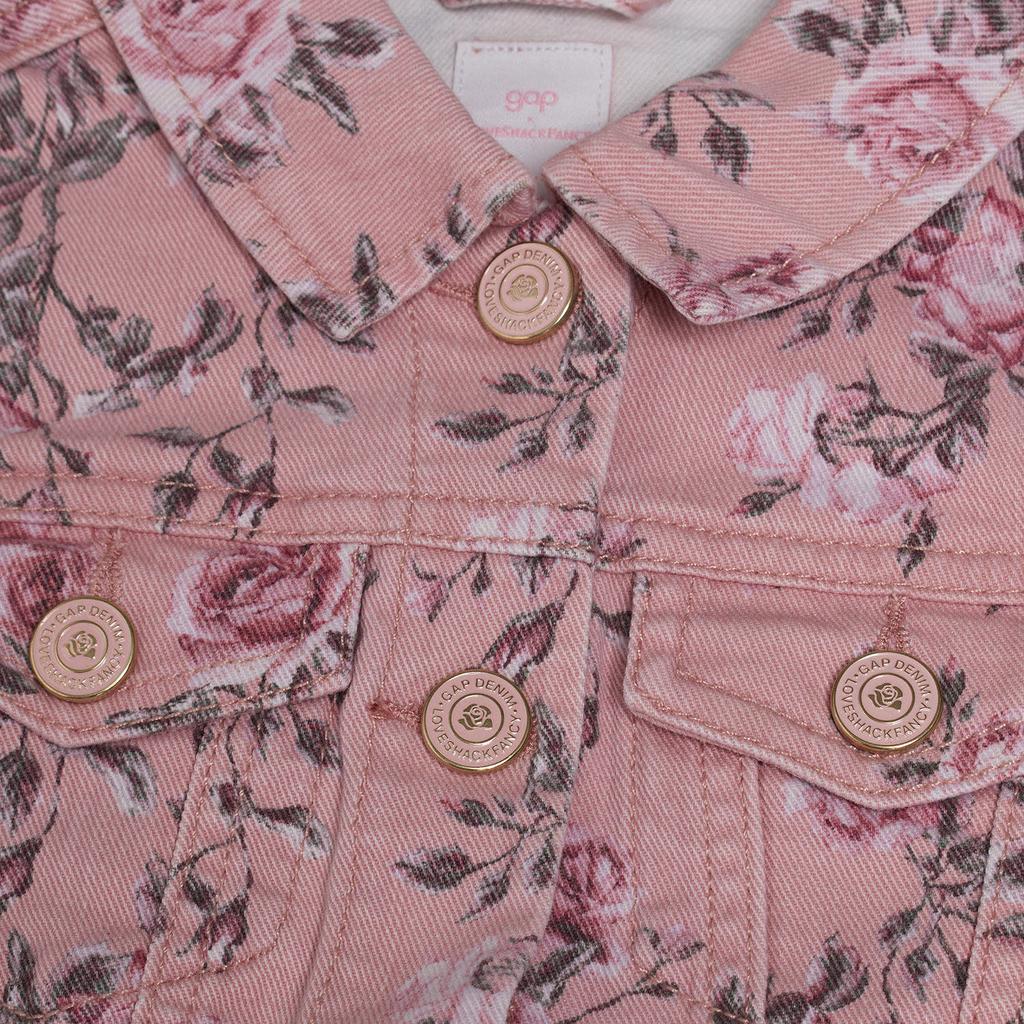 Floral Denim Jacket 780132 for Baby Girl