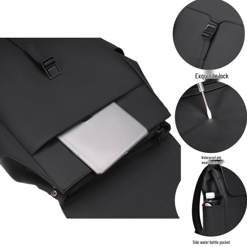 Huanaheim Men's Large Capacity Laptop Backpack