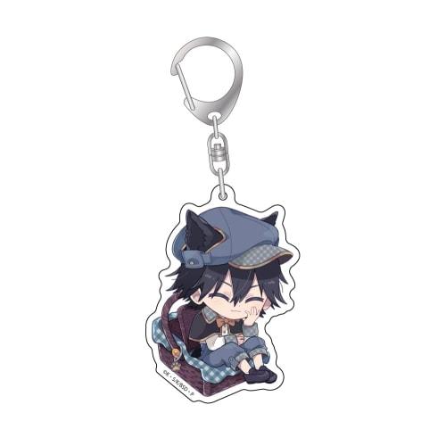 Algernon Products Bungo Stray Dogs Fairy Tale Series Acrylic Keychain by Edogawa Ranpo, Approx. W49 X H79mm, Made of Acrylic and Metal