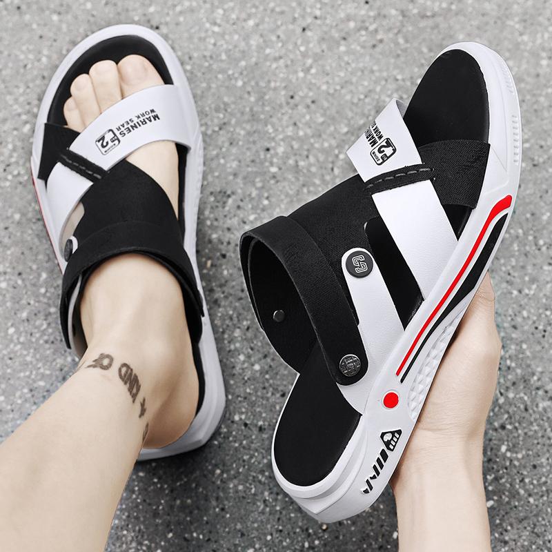 Fashion Summer Mens Massage Slippers Indoor Outdoor Sandals Beach Comfortable Soft Slides Clogs Casual Shoes Men Women Home Slippers