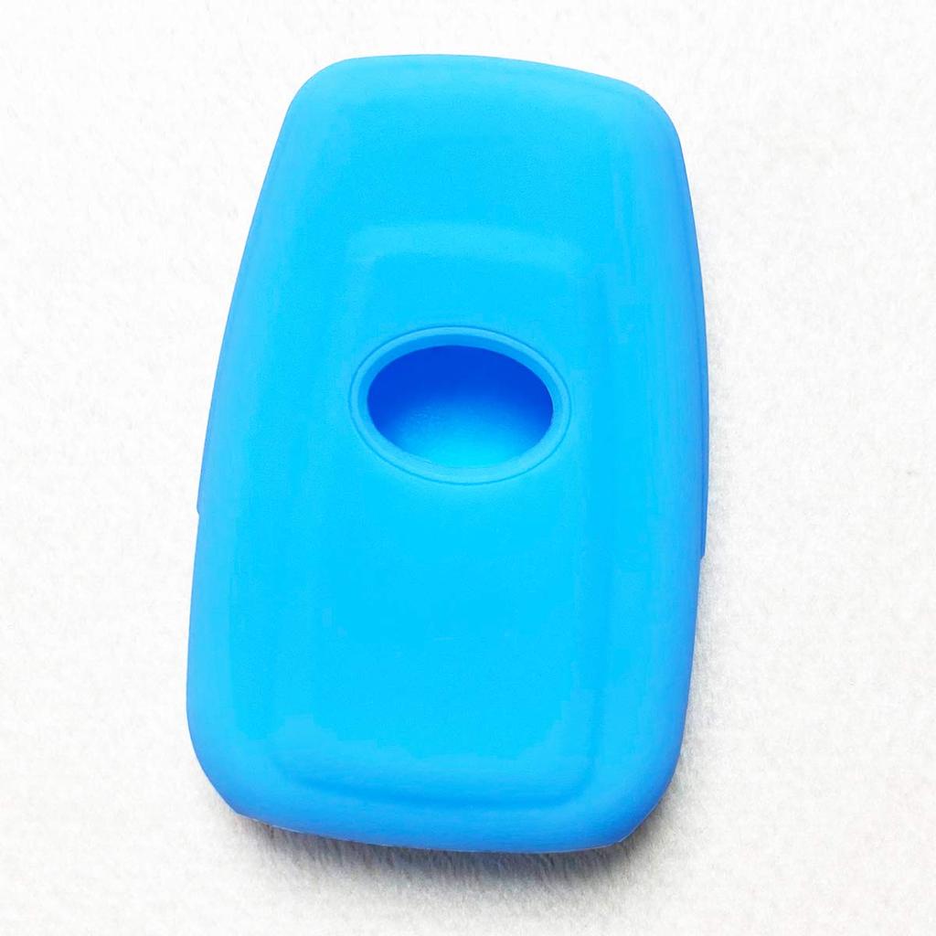 IKT Silicone Cover for Toyota Cars Smart Key 2 Buttons Light Blue / Prius