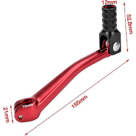 HIAORS CNC Folding Aluminum Gear Shifter Lever Replacement for SSR CRF XR50 CRF70 Tao Tao Coolster Apollo Baja Dirt Runner Xpro Hawk 250 IceBear