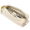 Cream Color Pencil Case Cosmetic Bag Stationery Storage Bag Aesthetic Pencil Bags  for Girls