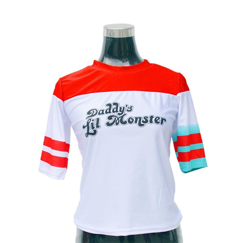 Game Anime Cosplay Costume Hot Harley Quinn Inspired Outfit For Women