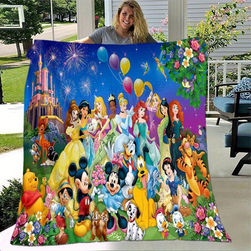 Mickey und Minnie Cartoon-Decke: Entzückend, Warm und Perfekt für die Heimdekoration Wohnzimmer, Reisen und Alle Jahreszeiten