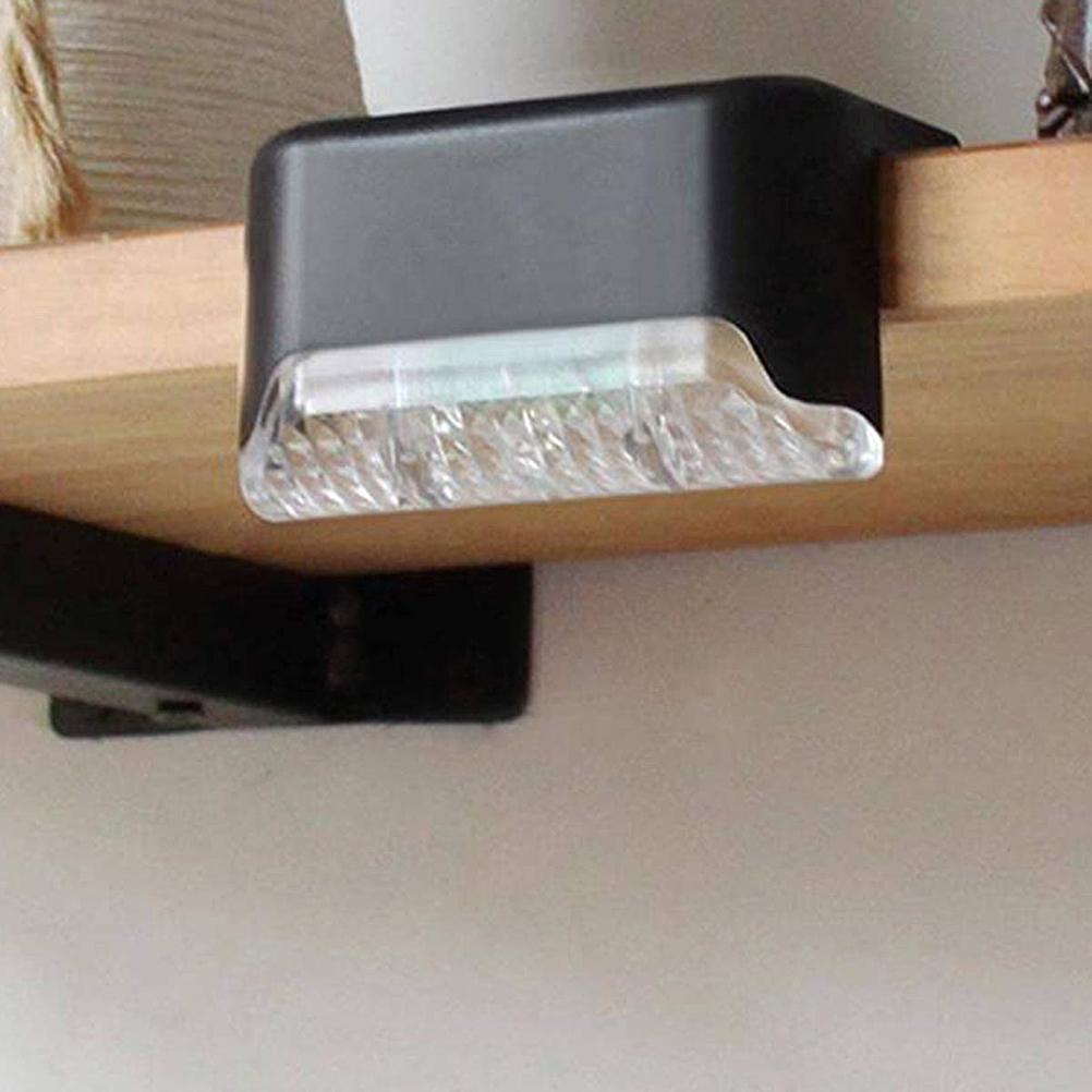 Outdoor Solar Deck Lights Solar Step Lights Waterproof Led Solar Lights White Light for Outdoor