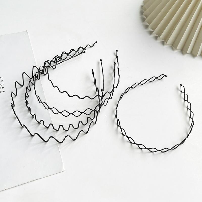 AISHG Non-slip Wash Wave Hair Bands for Women Invisible Movement Tide Simple Back Headwear Korean Hairband Girl Hair Accessories