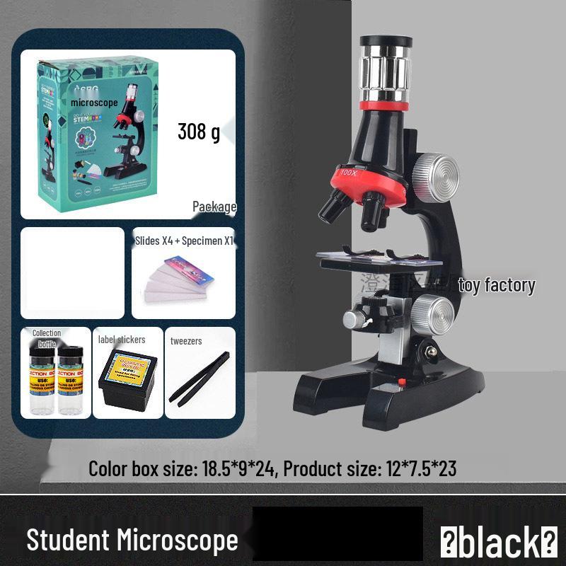 High-Definition Educational Microscope Toy for Primary School Students