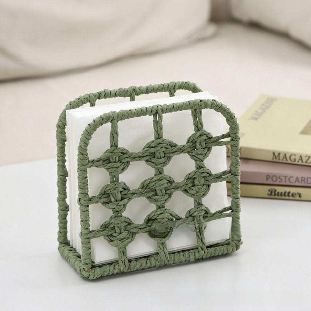 No-Slip Standing Paper Dispenser Upright Design Paper Towel Container Tissue Storage Rack Desktop