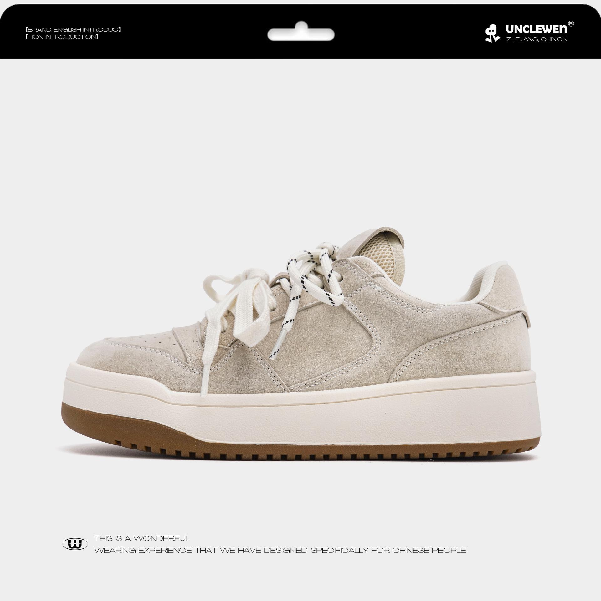 

Gingerbread House~ 2025 Spring and Autumn New Platform Niche Casual Versatile Board Shoes Women s Fashion Little White Shoes German Training Shoes 35 абрикосовый