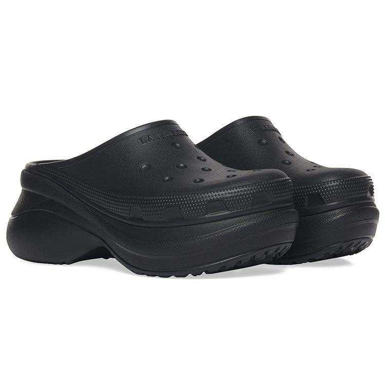 Balenciaga Crocs Mule 'Gomma Nera' 720857W1S8E1000