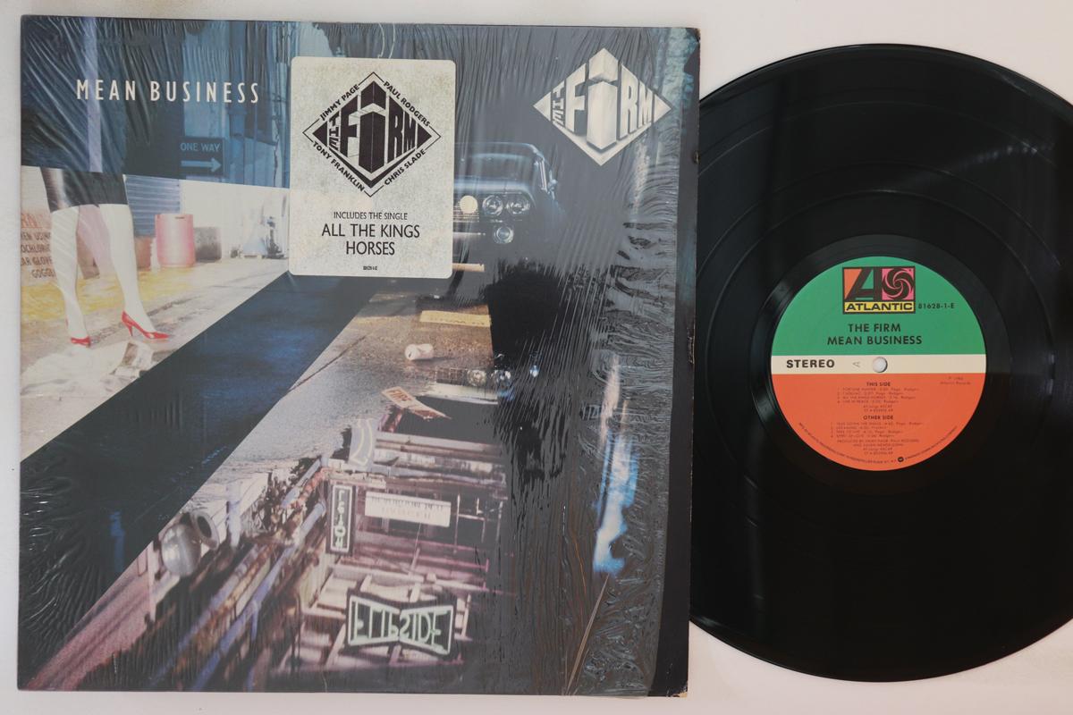 

LP Record FIRM - Mean Business 816281E ATLANTIC 1986 US Rock Used