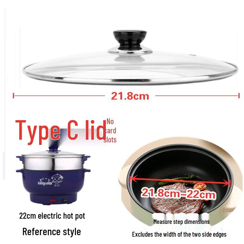 ZISIZ Universal Glass Steamer Basket for Quick Cook Pots