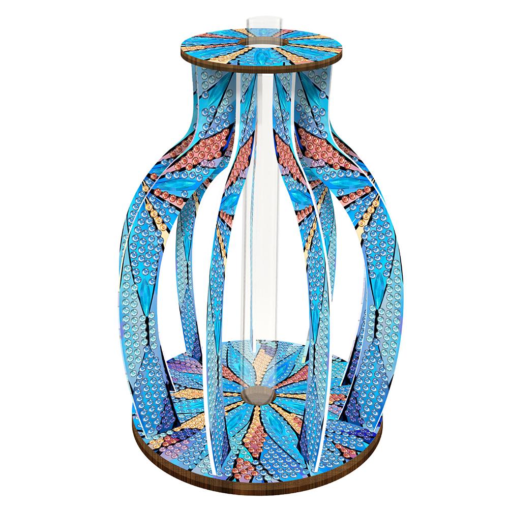 Diamond Painting Flower Vase 5D DIY Diamond,Embroidery,Cross Stitch Tabletop Vase Wood Diamond Painting Art Kits Table Decor