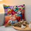 Cushion Cover  Linen  SkinFriendly Soft Decorative Case For Sofa Home Decor Kwaii Anime Ttoon Bblast Pillow cover