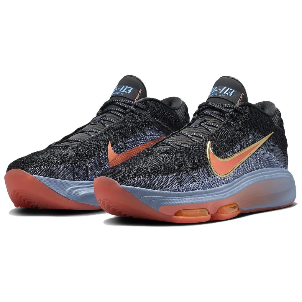 Nike Air Zoom GT Hustle 3 Swoosh Fly Unisex Sneakers Black Anthracite Ashen-Slate FV5953-001