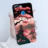 For Honor 9 Lite LLD-L21 LLD-L31 Phone Case Flower Girl Design Soft Silicone TPU Back Housing for Honor 9 STF-L09 STF-AL10 Cover