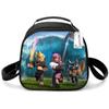 Lunch Bag Primary School Picnic Bag Round Ice Pack Rob Ross Printed Shoulder Portable Cartoon Meal Bag