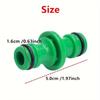 1Pc Two-way Nipple Joint Water Pipe Repair Fittings Two-way Joint Water Connection Fittings Repair Extension Joint