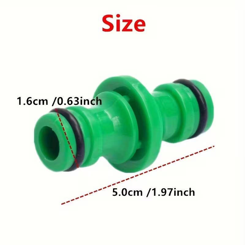 1Pc two-way nipple joint water pipe repair fittings two-way joint water connection fittings repair extension joint