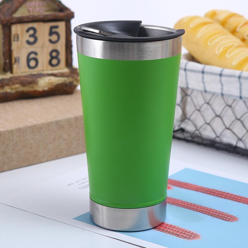 

Вместительная деловая пивная кружка304, вакуумная портативная автомобильная кружка из нержавеющей стали с открывалкой для бутылок, пивная кружка, большая вместительная пивная кружка для бизнеса 500ml