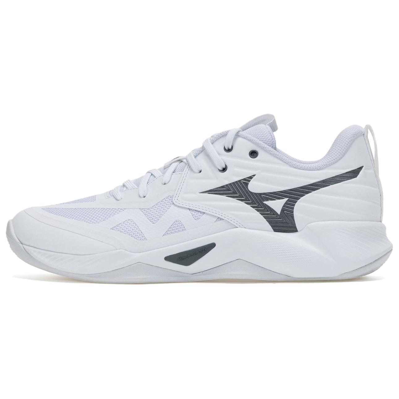 Mizuno WAVE MOMENTUM PRO Volleyball Shoes Unisex Low Top White/Black V1GA254083 37