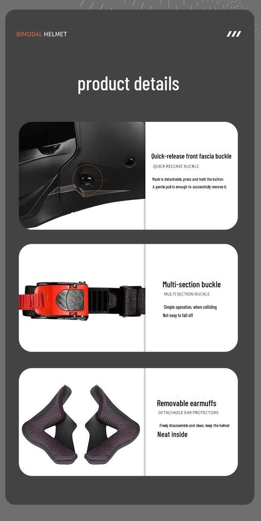 3C Certified Retro Full Face Electric Motorcycle Helmet for Men & Women – All-Season Scorpion, Third Generation Half Helmet Combo