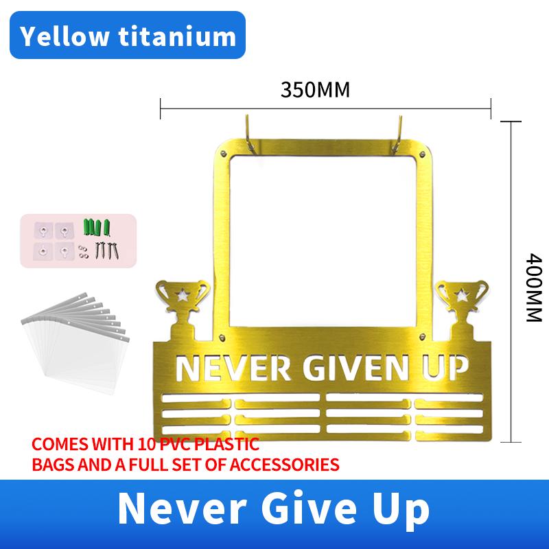Factory Direct Custom Large Wall Hanger Metal Medal Display Rack for Bulk Medals & Awards Storage
