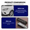 TFHM4 Car Temporary Parking Card Phone Number Hidden Stop Sign Card Plate For AMG Mercedes Benz CITAN VITO SPRINTER CLS SLK W202 W203