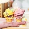 Cute  Ice Cream Cone Ice Cream Trinket Resin Handicraft Desktop Car Trinket