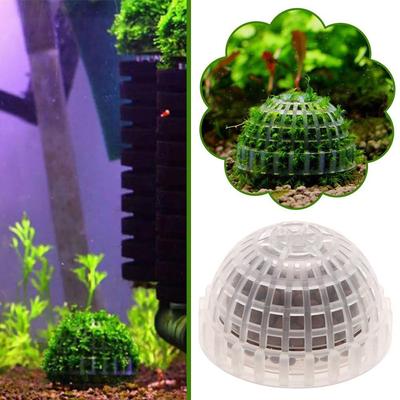 1 Stück Aquarium Mooskugelhalter, Aquarium DIY Mooskugelform Former Modellierung, Mooskugelhalter Filter für Aquarium Moospflanze