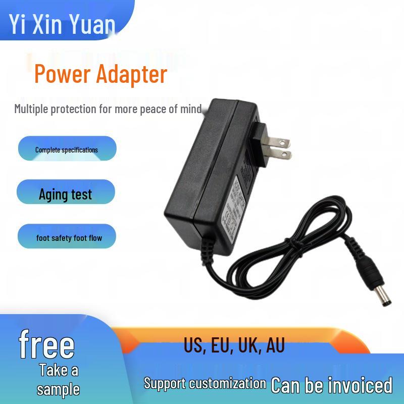 Universal 12V Power Adapter for Desktop Screens and LED Monitors (2A, 2.5A, 3A)