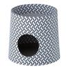 Cainz NECOTA House, Herringbone, 35cm Wide X 35cm Deep X 32cm High, Stylish Cat House for Cats and Pets