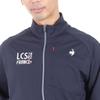 Coq Sportif Blouson Water Light Rain Windproof Golf QGMXJK01 NV00 3L [Le Golf] [Stretch Forcer] Repellent, Compatible, Knit, Stretch, Cover, Men's
