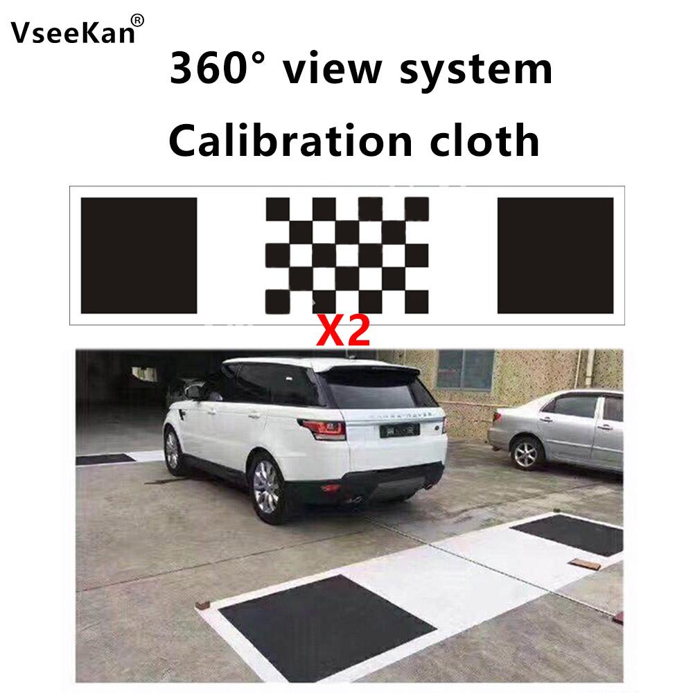 Automatic completion Calibration cloth for Car 360 ° panoramic image system debugging cloth 2D 3D Manual