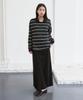SIS A Over Stripe Polo Shirt [Black]