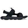 Anta Lifestyle Series Leather Fabric Beach Sandals Men Sandals Black 112238505-1