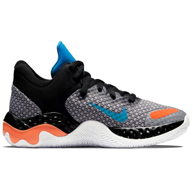 Nike Renew Elevate 2 Černá Total Oranžová Unisex Tenisky Bílá Světle-Foto-Modrá CW3406-003