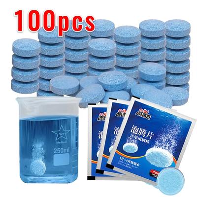 Car Windscreen Cleaner Effervescent Tablet Auto Window Solid Cleaning Automobile Glass Water Wiper Washing Tablets Dust Remover
