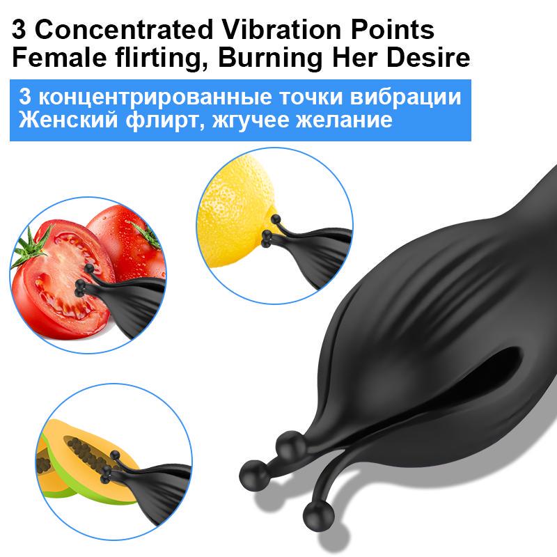 10 Modes Strong Penis Vibrator Glans Exerciser Delay Sex Toys for Flirting Men Male Penis Stimulate Masturbator Sex Products