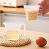 250 ml plastový priehľadný odmerný pohár s odstupňovaním Domácnosť Kuchyňa Pečenie Merací nástroj Dizajn s rukoväťou Poháre