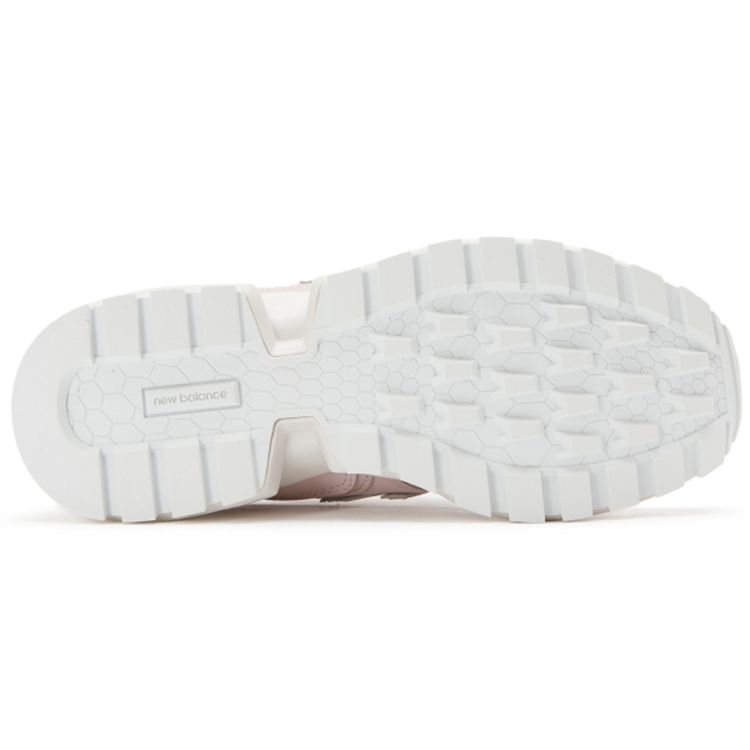 New Balance Nb 574 Material Plasă Piele Sintetică Confortabil Simplu Mid-Top Pantofi Casual Lifestyle Unisex Pantofi Casual Roz-Deschis MS574GCF